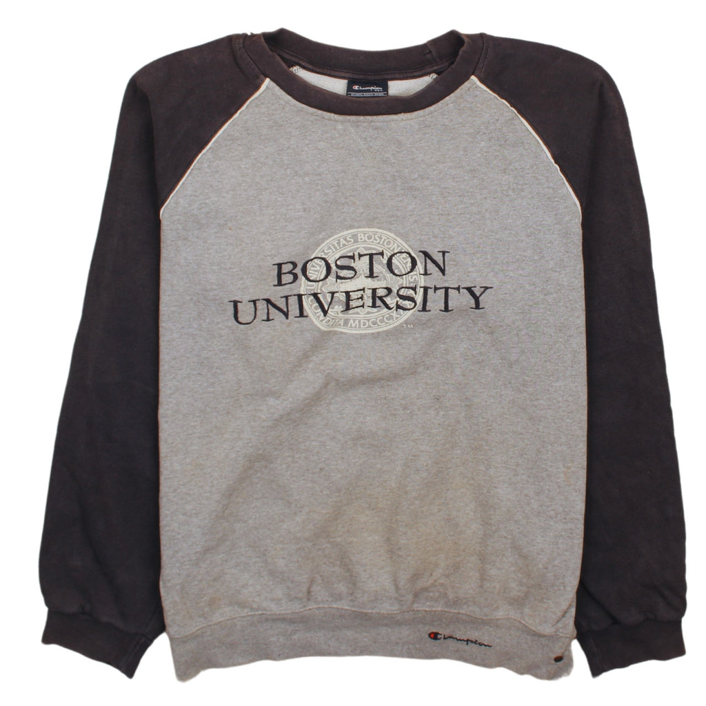 Mens UK Size L Champion Grey Pullover Sweatshirt