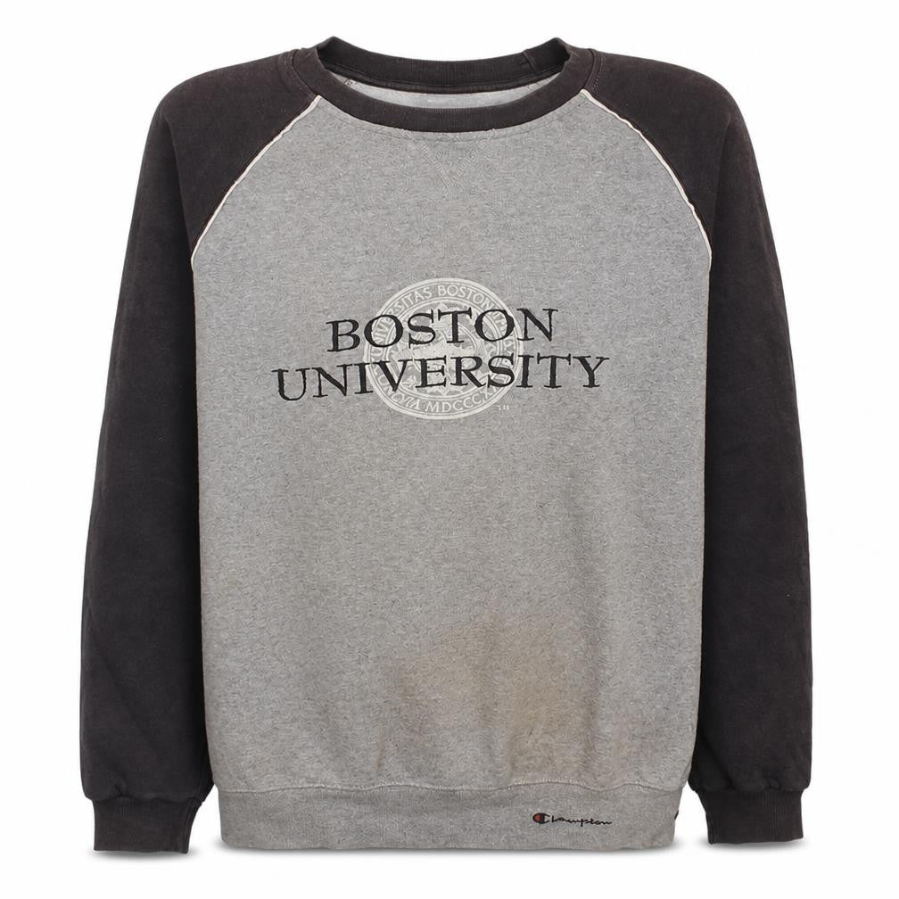 Mens UK Size L Champion Grey Pullover Sweatshirt