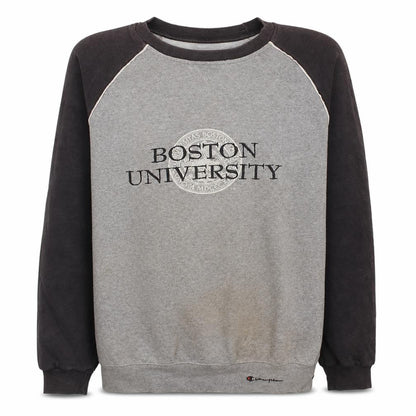 Mens UK Size L Champion Grey Pullover Sweatshirt