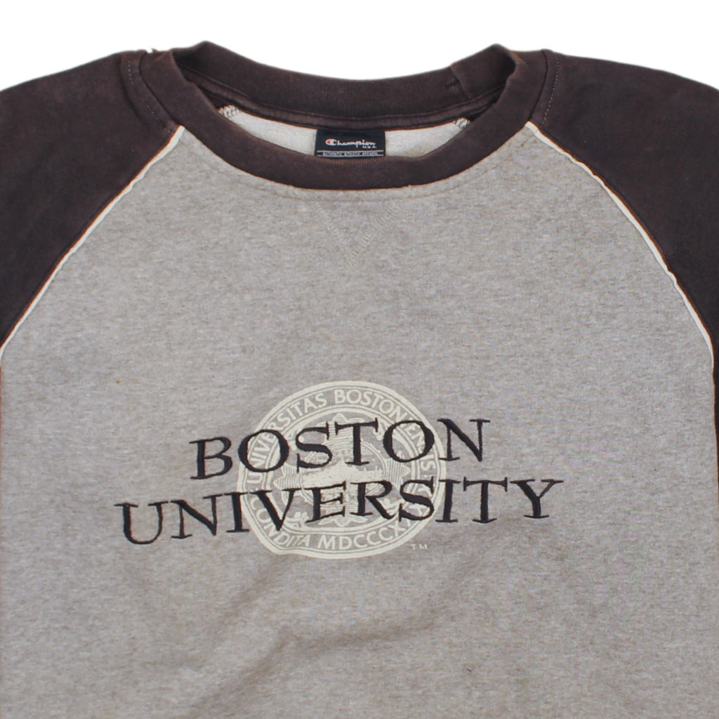 Mens UK Size L Champion Grey Pullover Sweatshirt