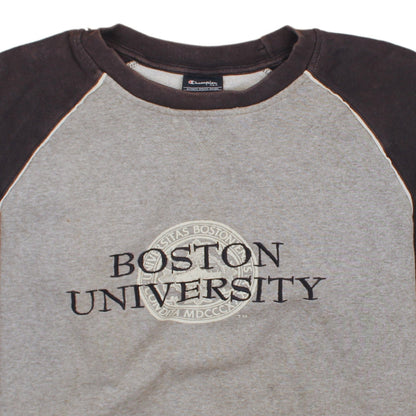Mens UK Size L Champion Grey Pullover Sweatshirt