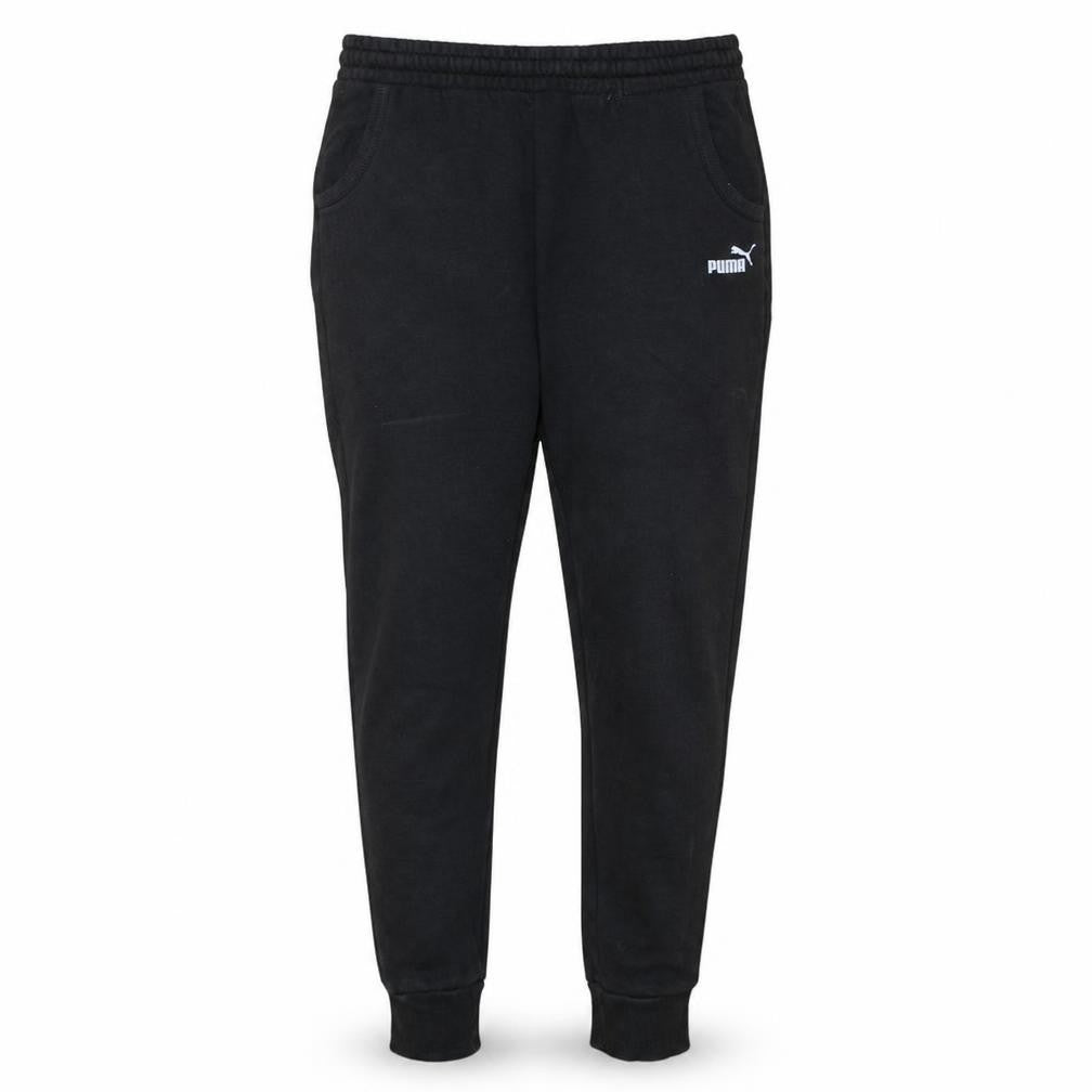 Mens UK Size XL PUMA Regular Fit Jogger Black Trousers