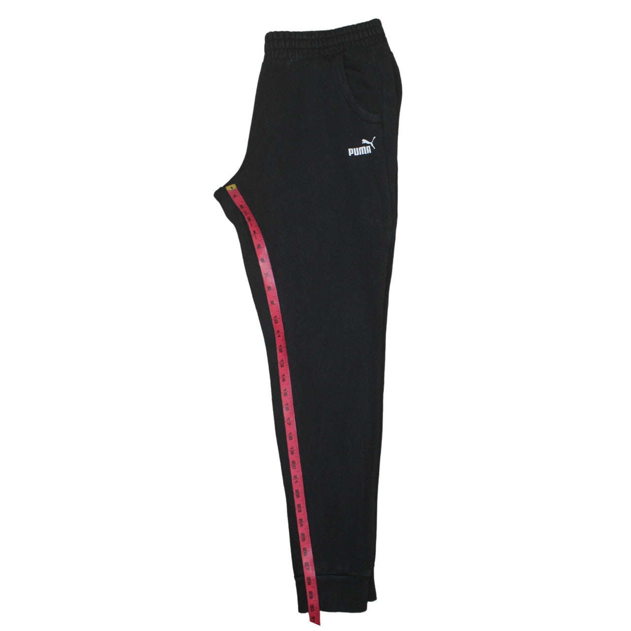 Mens UK Size XL PUMA Regular Fit Jogger Black Trousers