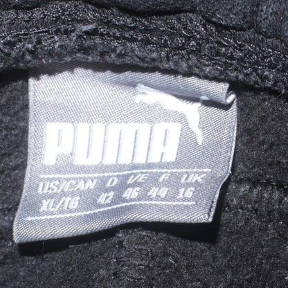 Mens UK Size XL PUMA Regular Fit Jogger Black Trousers
