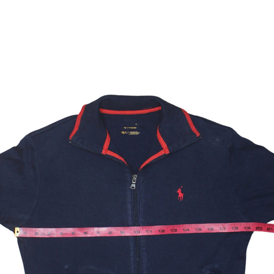 Mens UK Size XS Ralph Lauren Blue Gym & Training Running & Jogging Jacket