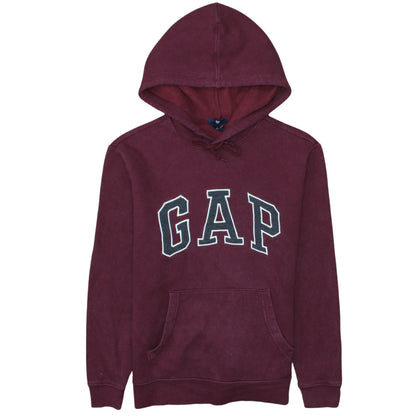 Mens UK Size XS Gap Red Pullover Hoodie