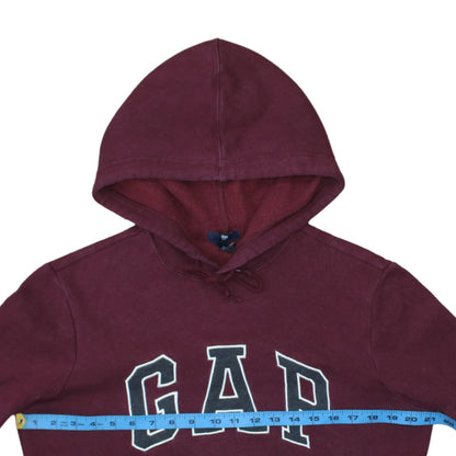 Mens UK Size XS Gap Red Pullover Hoodie