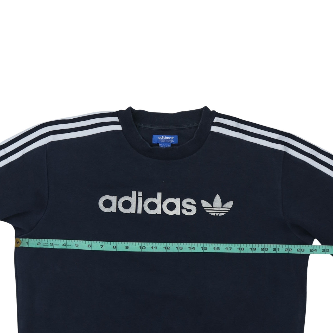 Mens UK Size M adidas Blue Pullover Sweatshirt