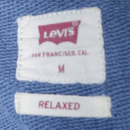 Mens UK Size M Levi's Blue Pullover Sweatshirt