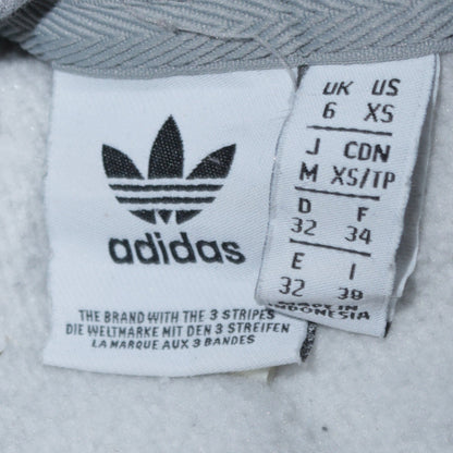 Womens UK Size XS adidas Grey Pullover Hoodie