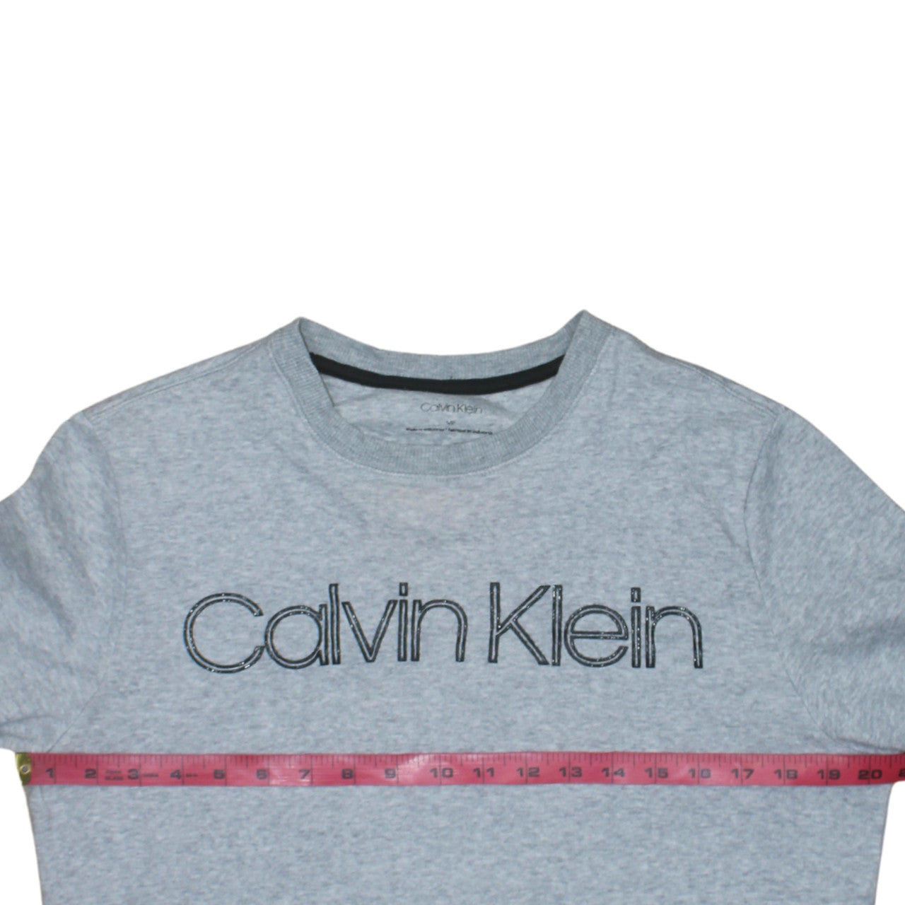 Mens UK Size S Calvin Klein Grey Pullover Sweatshirt
