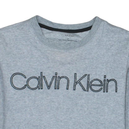 Mens UK Size S Calvin Klein Grey Pullover Sweatshirt