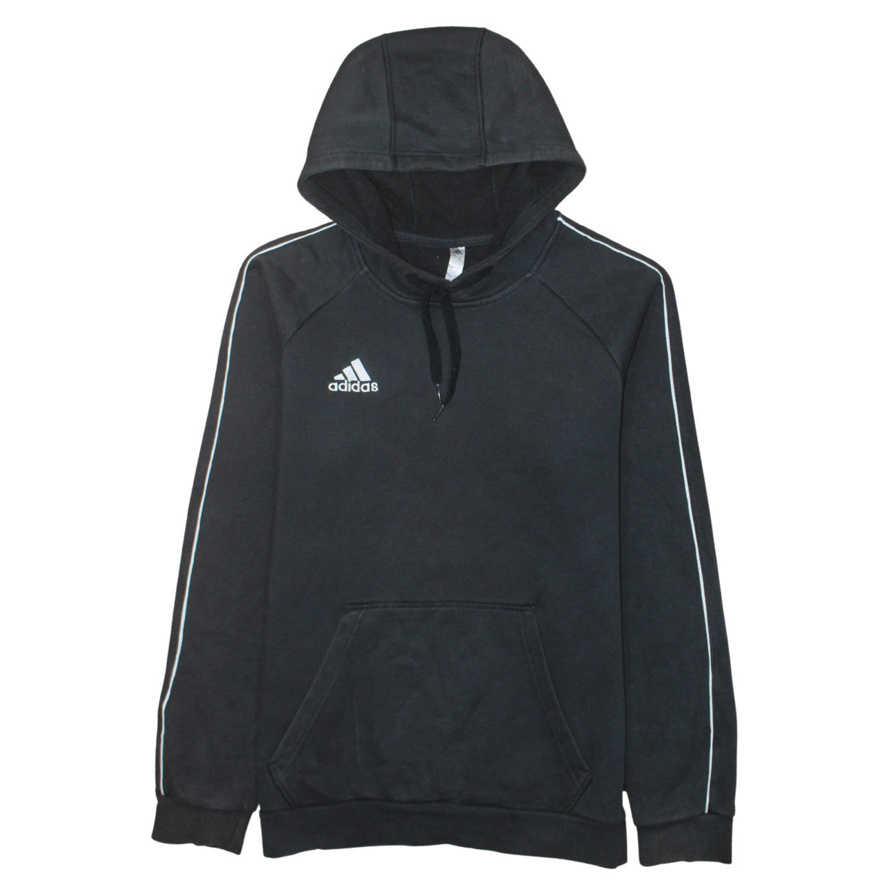Mens UK Size M adidas Black Pullover Hoodie