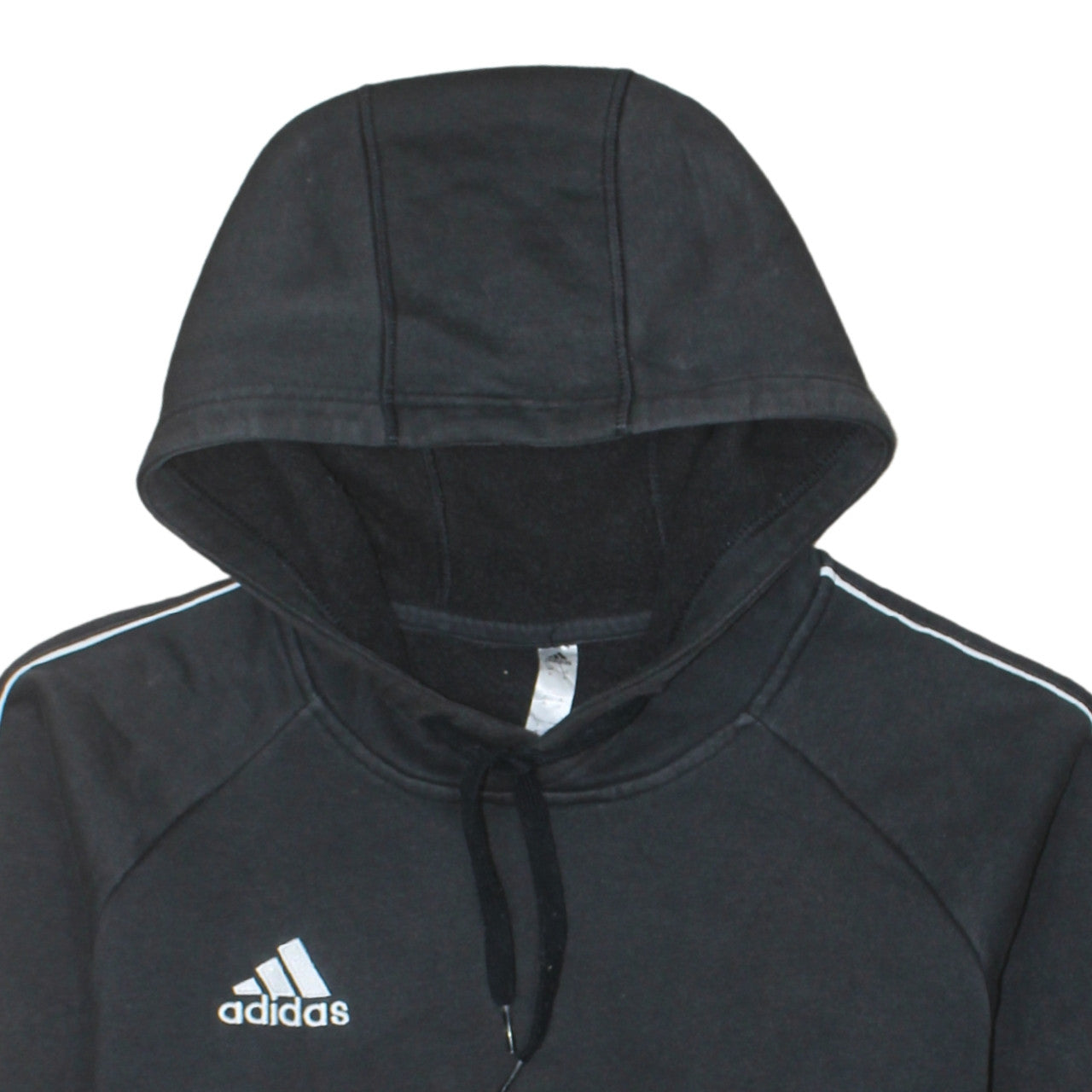 Mens UK Size M adidas Black Pullover Hoodie