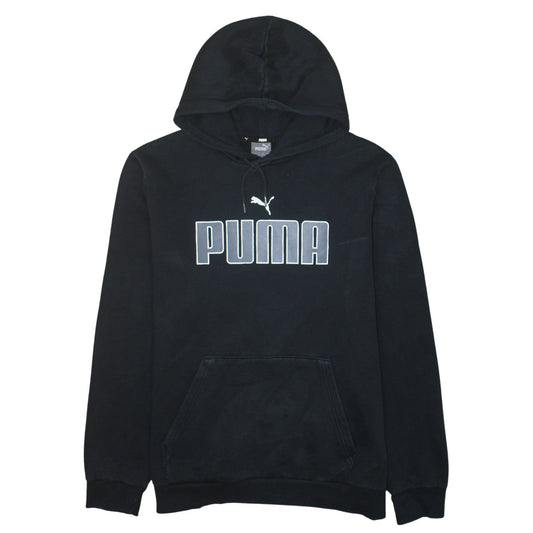 Mens UK Size XL PUMA Black Pullover Hoodie