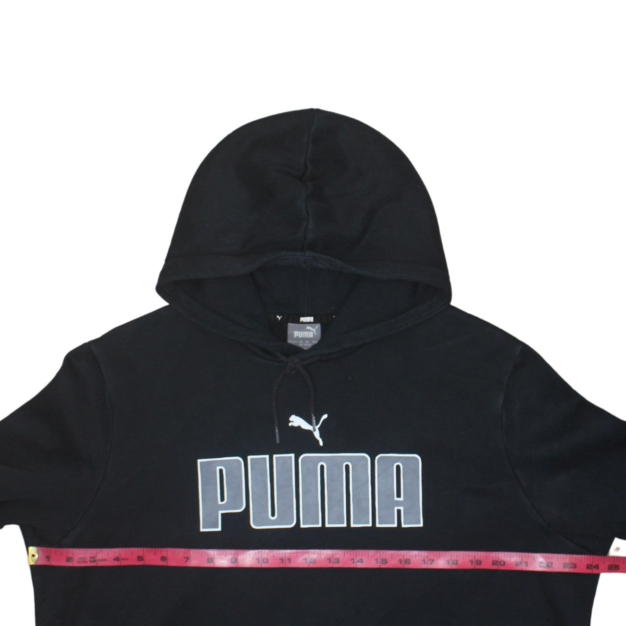 Mens UK Size XL PUMA Black Pullover Hoodie