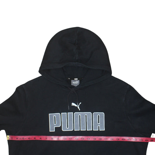 Mens UK Size XL PUMA Black Pullover Hoodie