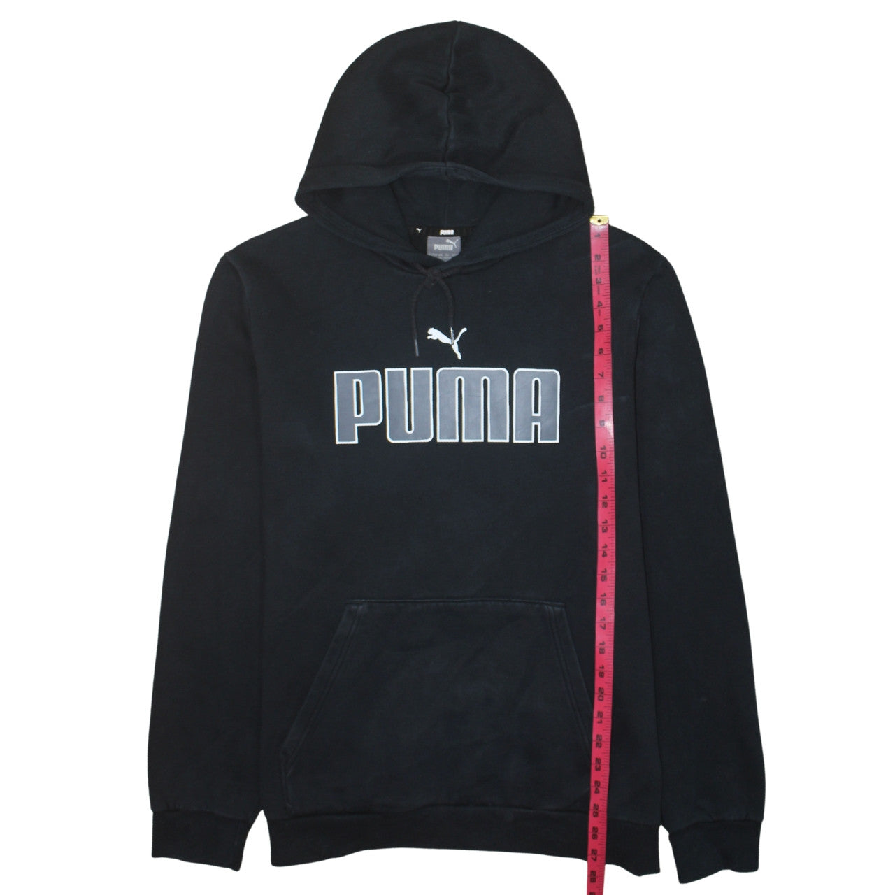 Mens UK Size XL PUMA Black Pullover Hoodie