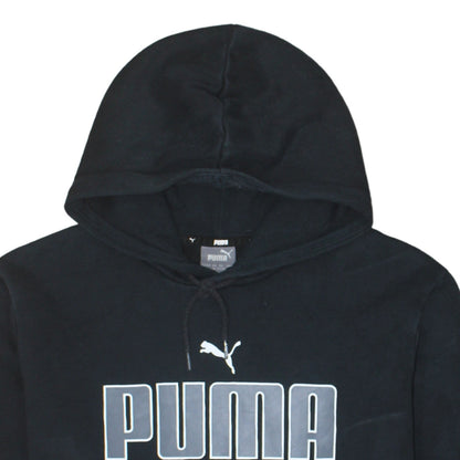 Mens UK Size XL PUMA Black Pullover Hoodie