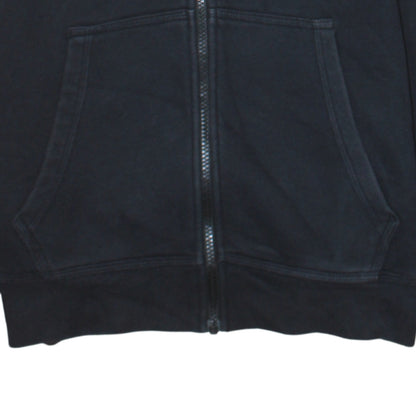 Mens UK Size XS Nike Black Full Zip Hoodie