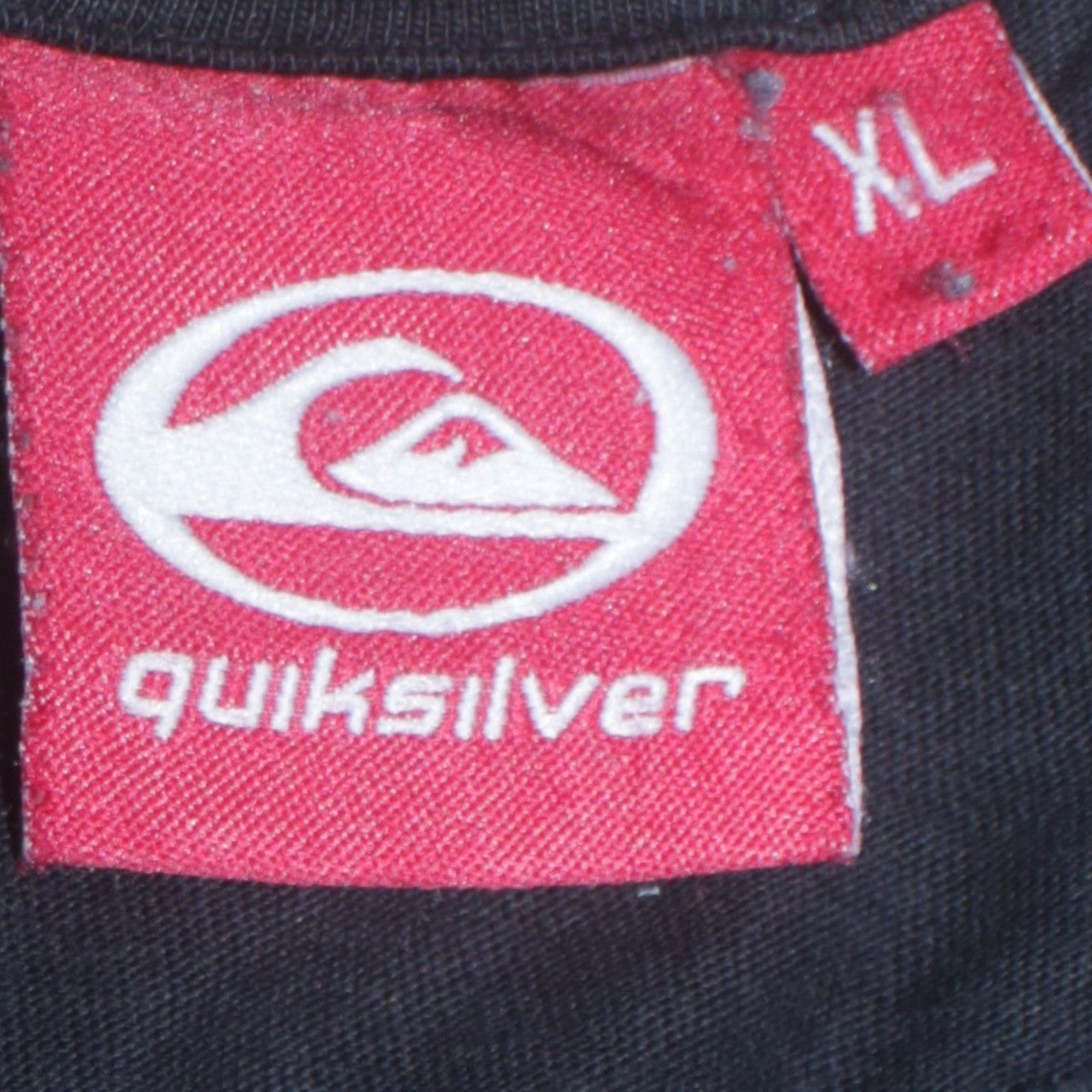 Quiksilver Men's Black XL Long Sleeve Graphic Surf T-Shirt