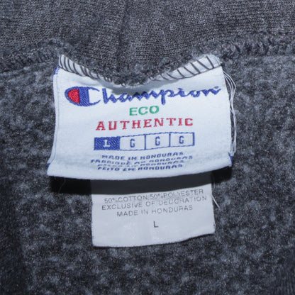 Mens UK Size L Champion Brown Pullover Hoodie