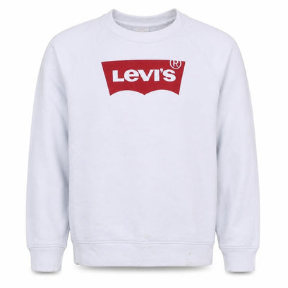 Mens UK Size XS Levi's White Pullover Sweatshirt