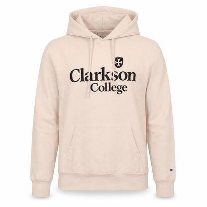 Mens UK Size M Champion Beige Pullover Hoodie