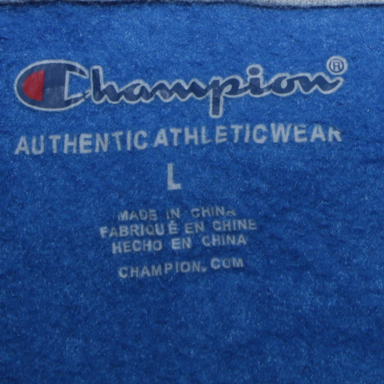Boys UK Size L Champion Blue Pullover Hoodie