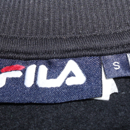 Mens UK Size S FILA Black Pullover Sweatshirt
