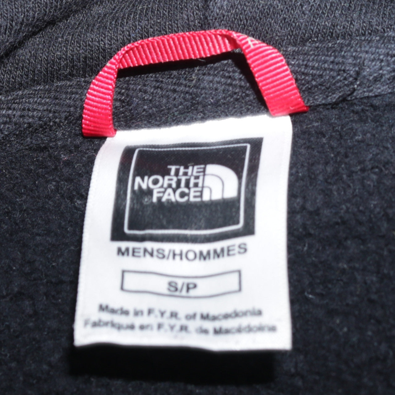 Mens UK Size S The North Face Black Pullover Hoodie