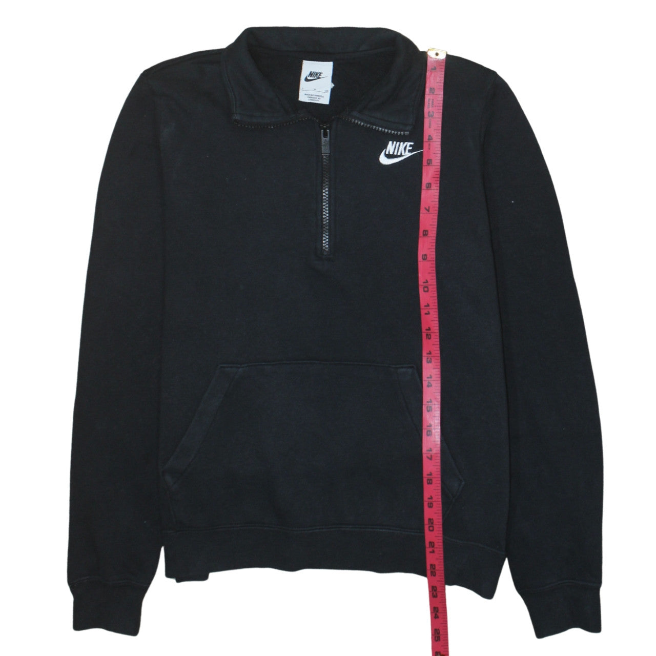 Womens UK Size S Nike Black Pullover Sweatshirt