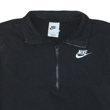 Womens UK Size S Nike Black Pullover Sweatshirt