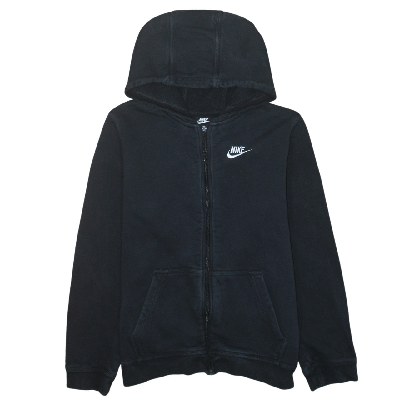 Boys UK Size XL Nike Black Full Zip Hoodie