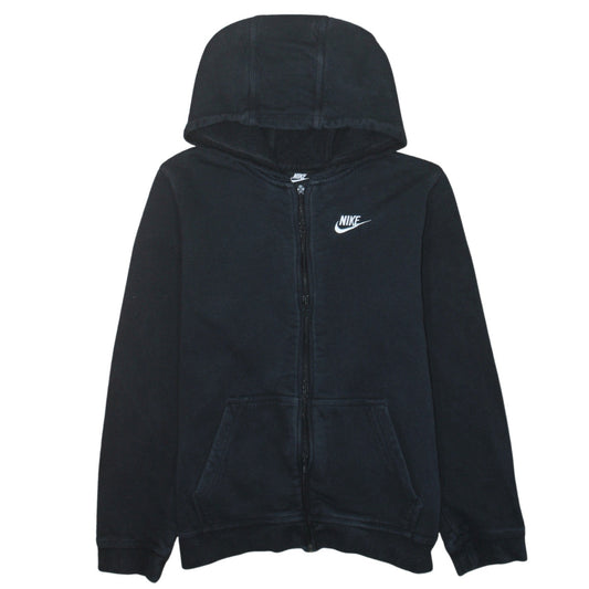 Boys UK Size XL Nike Black Full Zip Hoodie