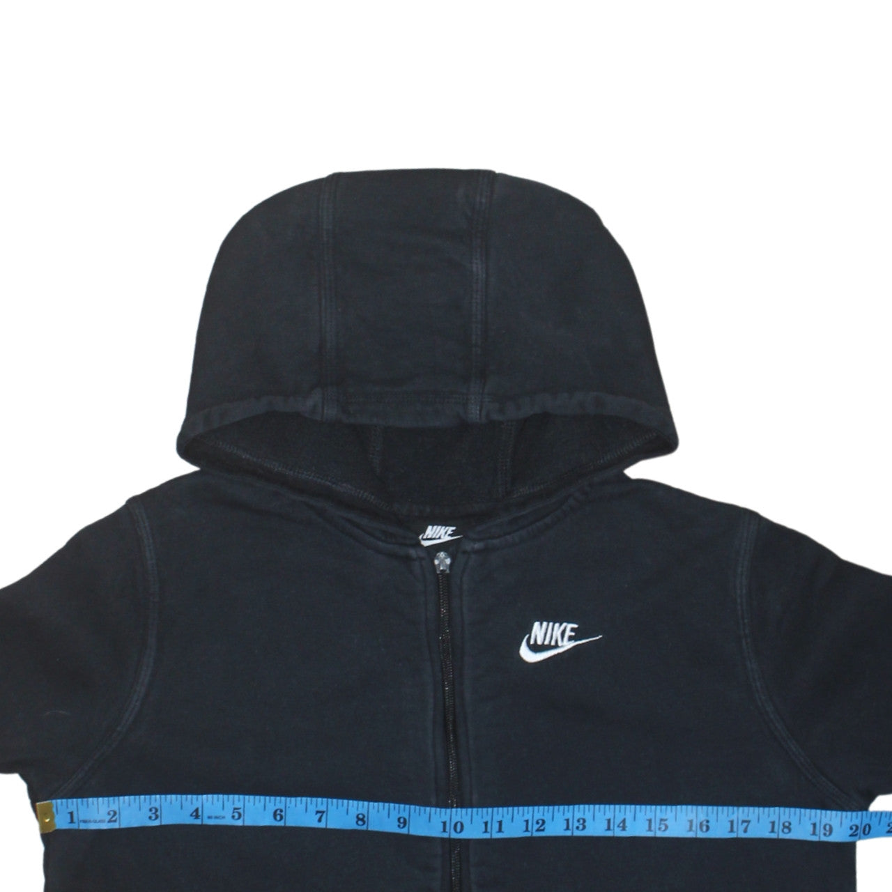 Boys UK Size XL Nike Black Full Zip Hoodie