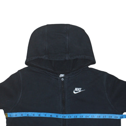 Boys UK Size XL Nike Black Full Zip Hoodie
