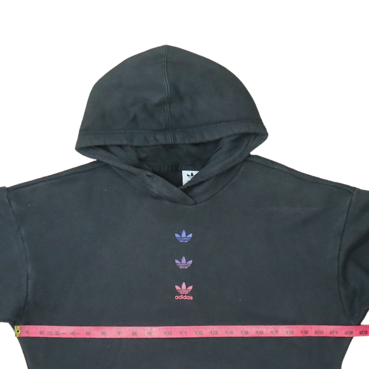 Womens UK Size XS adidas Black Pullover Hoodie