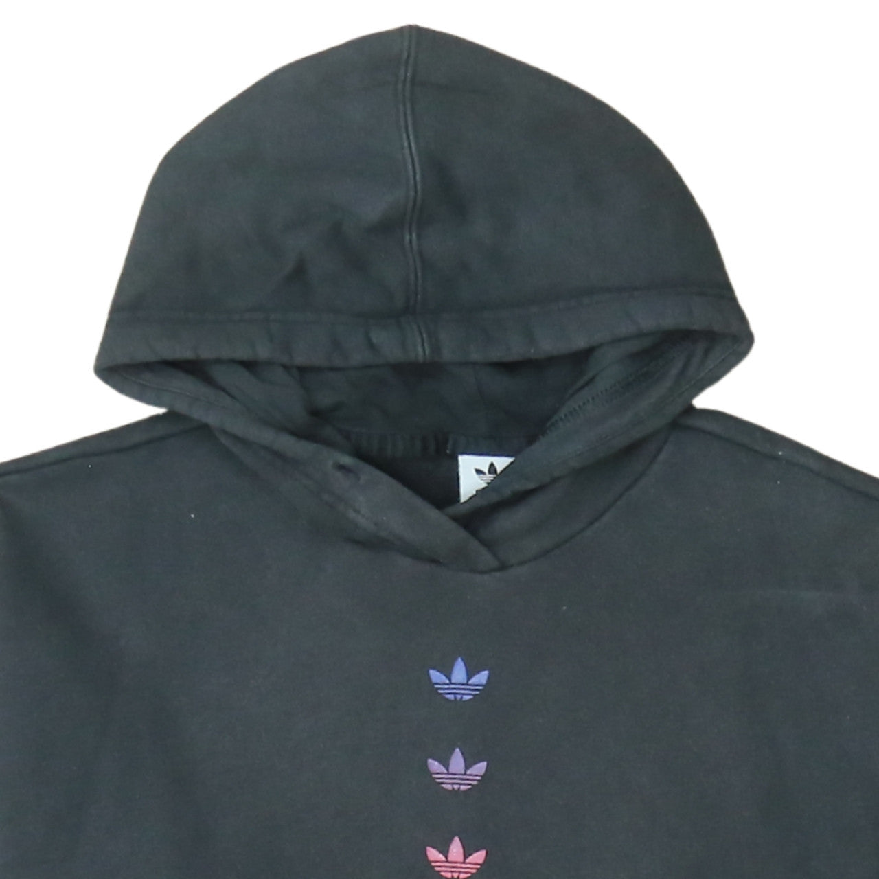 Womens UK Size XS adidas Black Pullover Hoodie