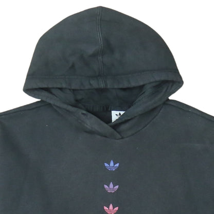Womens UK Size XS adidas Black Pullover Hoodie