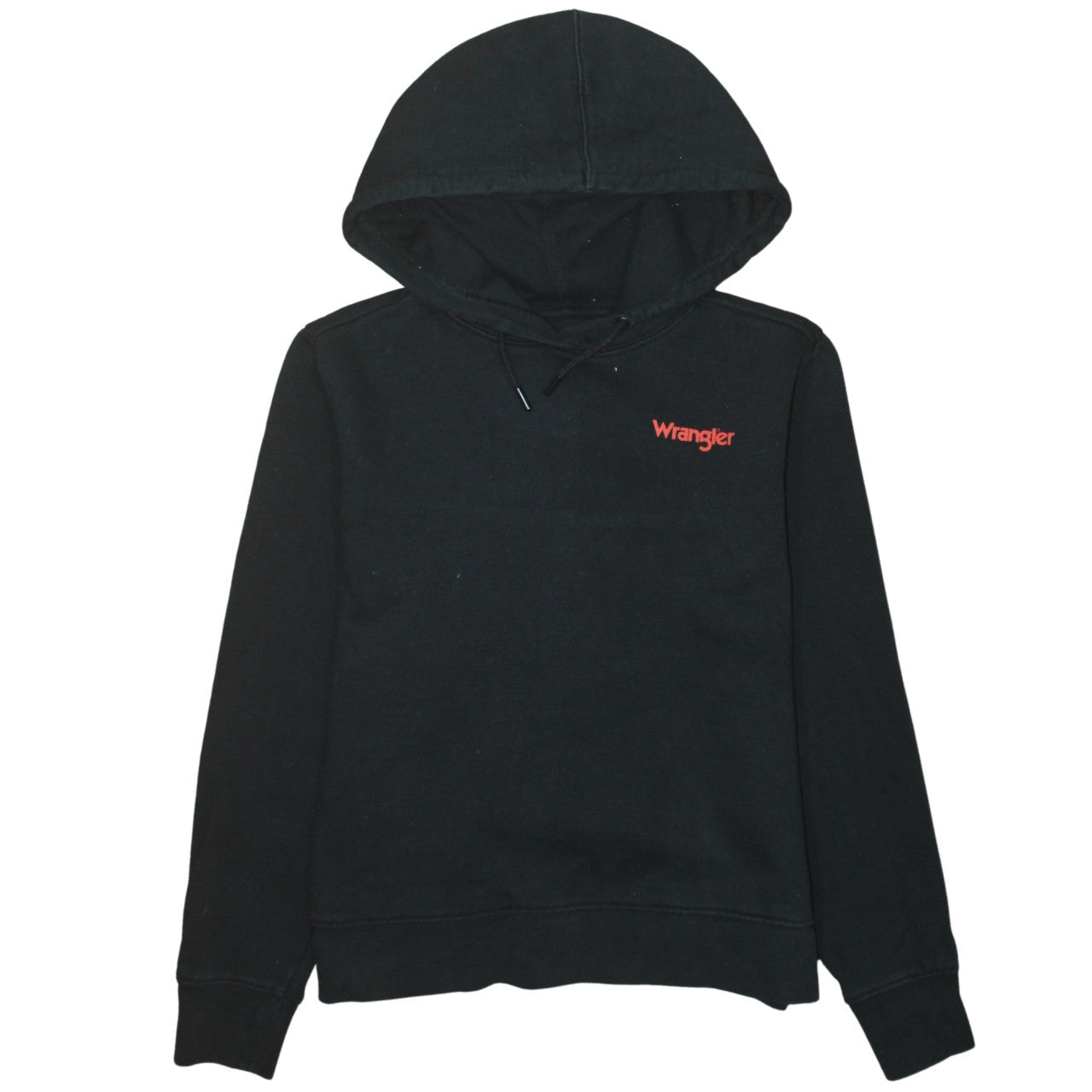 Womens UK Size S Wrangler Black Pullover Hoodie