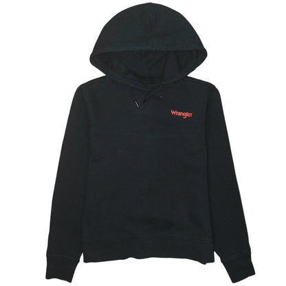 Womens UK Size S Wrangler Black Pullover Hoodie