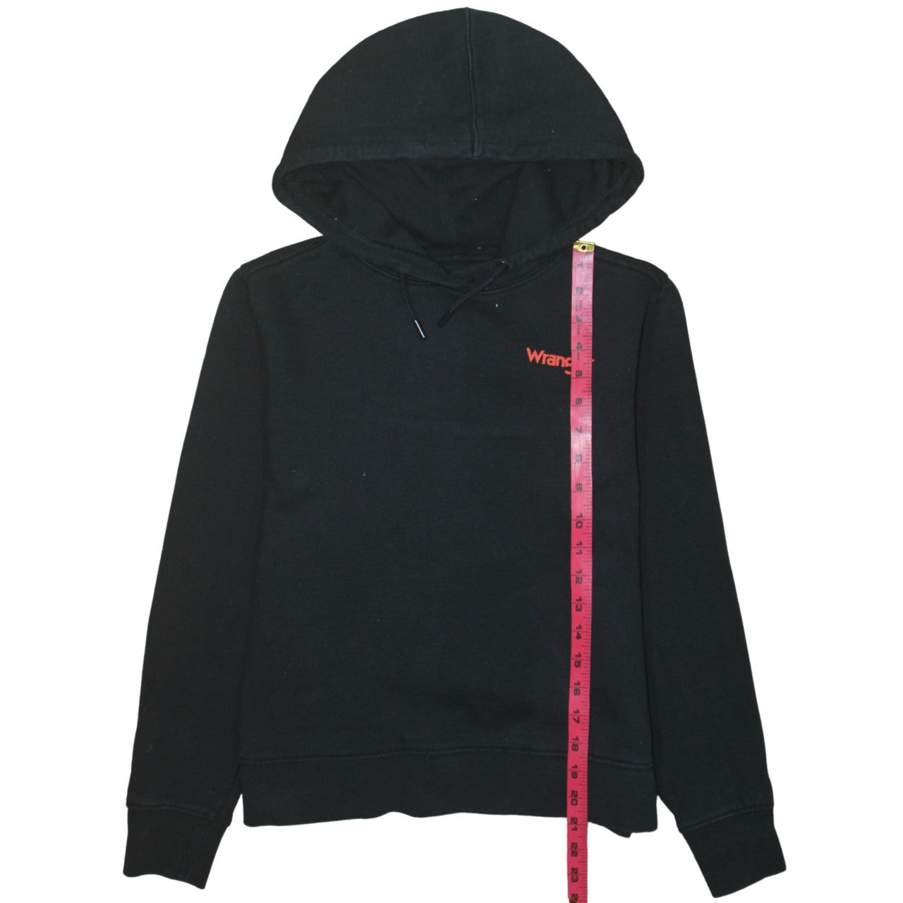 Womens UK Size S Wrangler Black Pullover Hoodie