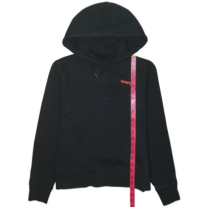 Womens UK Size S Wrangler Black Pullover Hoodie
