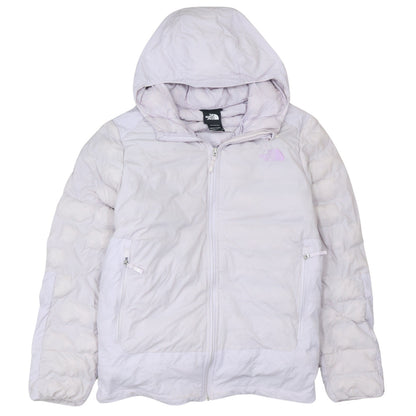Womens UK Size XL The North Face White Puffer Jacket