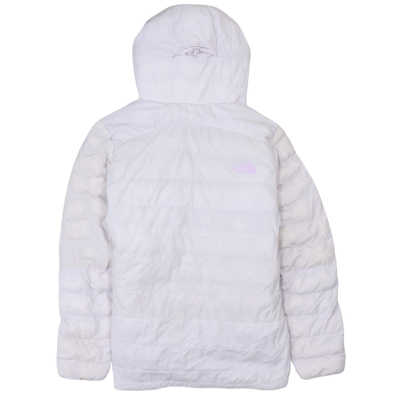 Womens UK Size XL The North Face White Puffer Jacket