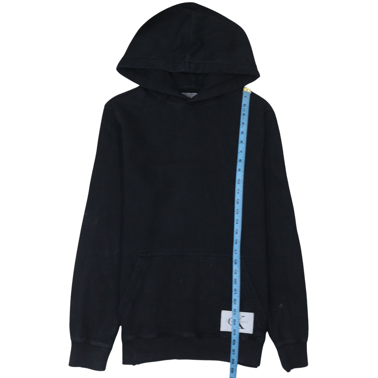 Mens UK Size L Calvin Klein Black Pullover Hoodie