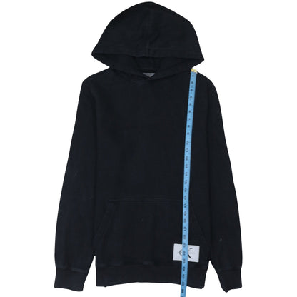 Mens UK Size L Calvin Klein Black Pullover Hoodie