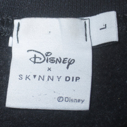 Womens UK Size L Disney x Skinnydip Black Pullover Sweatshirt