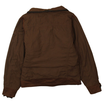 Womens UK Size S Columbia Brown Hiking Walking Outdoor Jacket